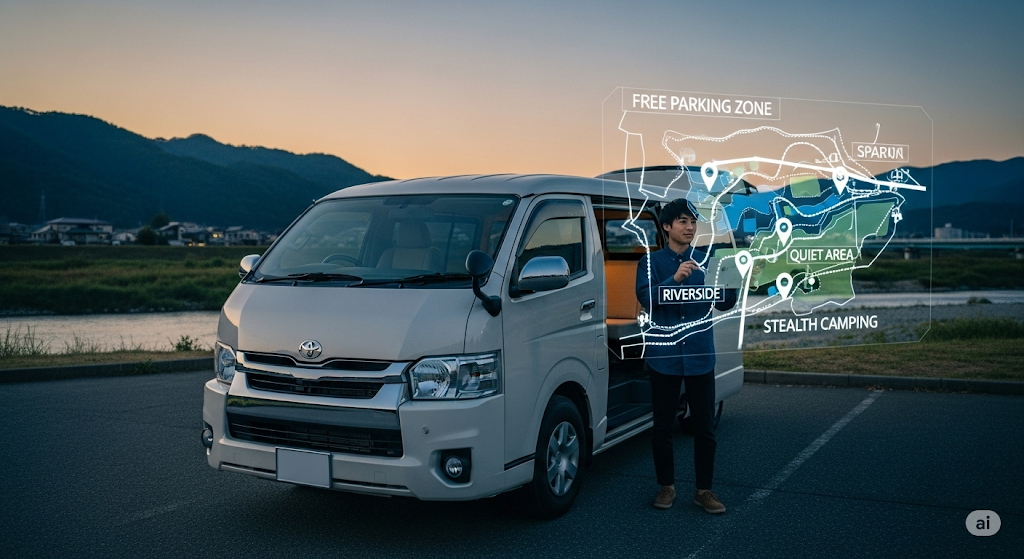 岐阜で探す!無料で車中泊できる場所とは?