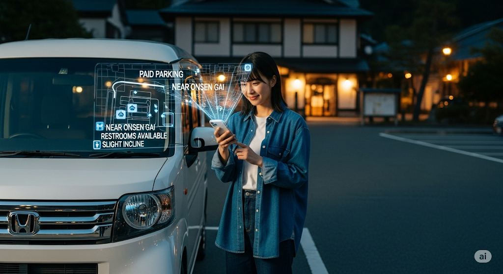 温泉街に近い車中泊スポットのおすすめはここ