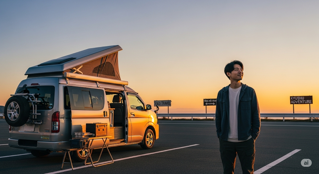 九州での車中泊は一人旅にもおすすめ