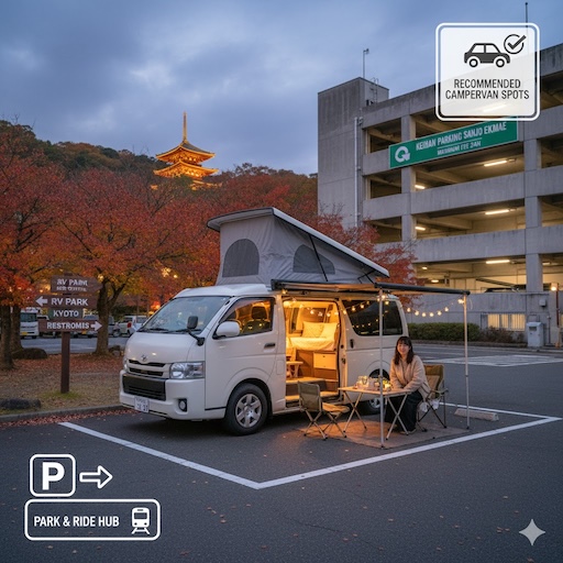 車中泊ができるおすすめの駐車場はどこ?
