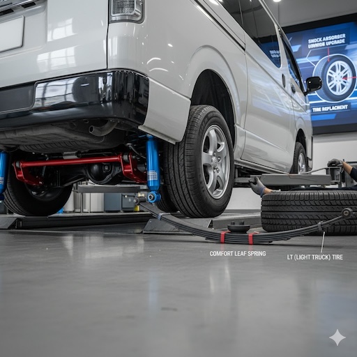 乗り心地を改善する足回りカスタムの方法